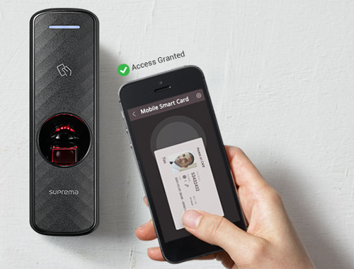 nfc считыватель с биометрией BioEntry P2